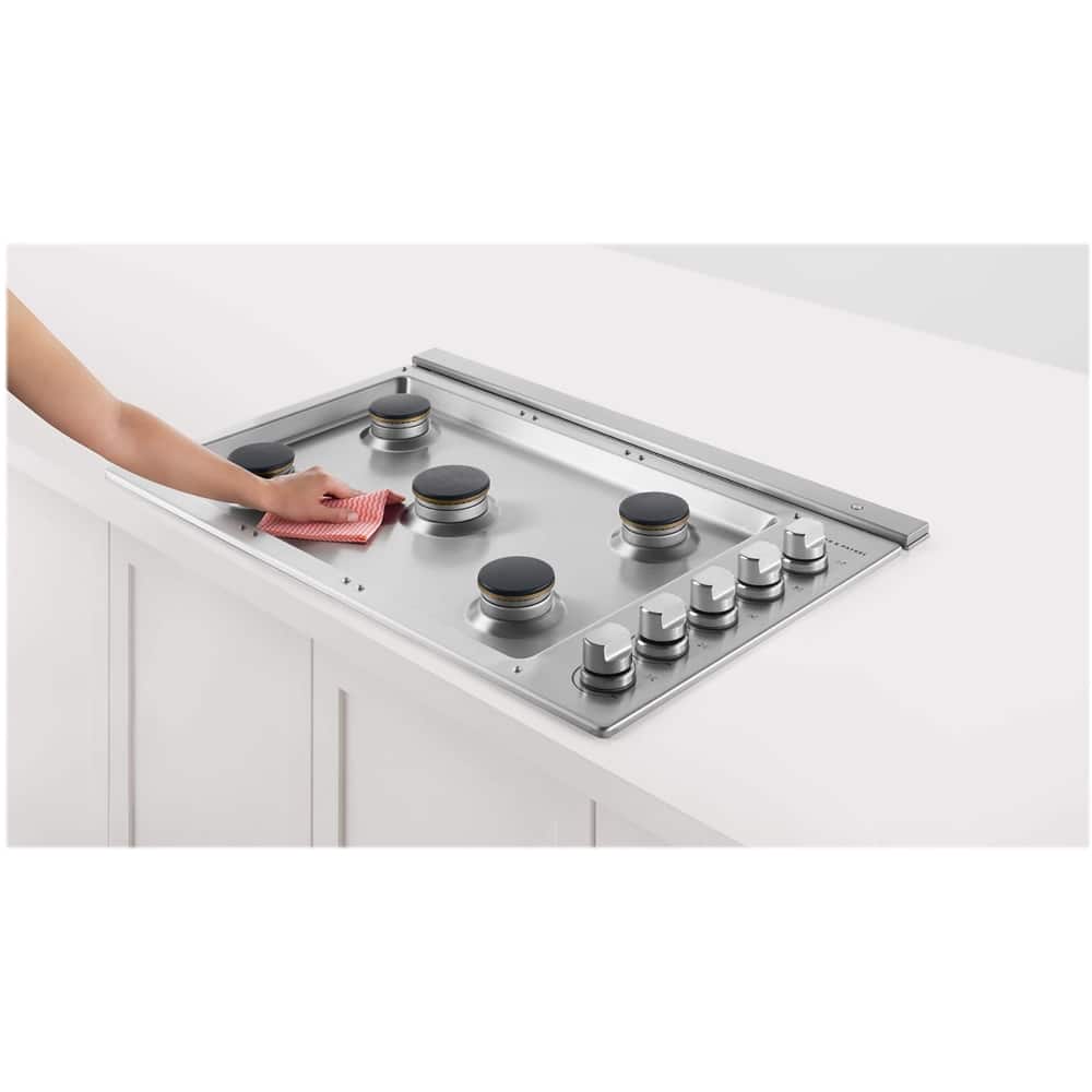 Best Buy Fisher & Paykel Professional 36" Gas Cooktop Stainless steel