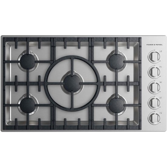 Fisher & Paykel – Professional 36″ Gas Cooktop – Stainless steel