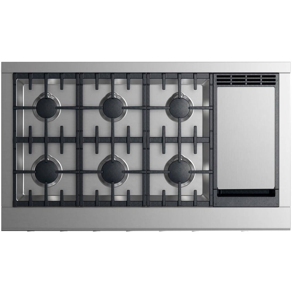 Best Buy Fisher & Paykel Professional 47.9" Gas Cooktop Stainless
