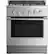Front. Fisher & Paykel - 4.6 Cu. Ft. Freestanding Gas Convection Range - Stainless steel.