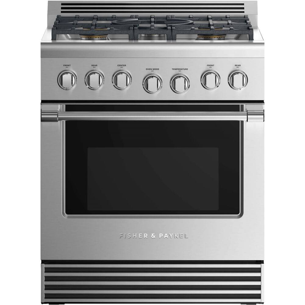 Best Buy Fisher & Paykel 4.6 Cu. Ft. Freestanding Gas Convection Range
