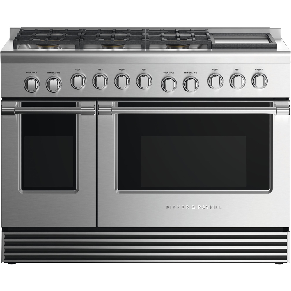 Fisher Paykel 6 9 Cu Ft Self Cleaning Freestanding Double Oven