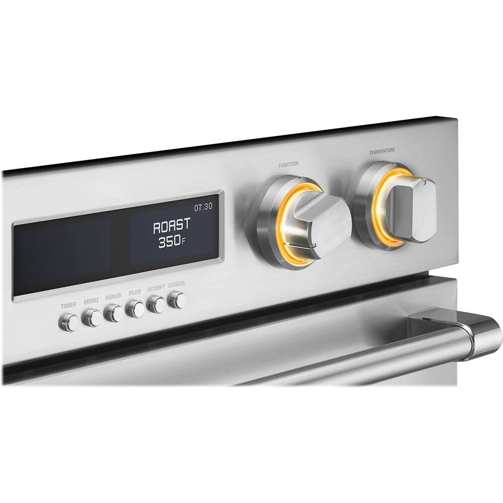 Alt View 11. Fisher & Paykel - Professional 29.8" Built-In Single Electric Convection Wall Oven - Stainless Steel.