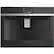 Front. Fisher & Paykel - 1-Cup Coffeemaker - Black Reflective Glass/Polished Metal Trim.