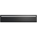 Front Zoom. Fisher & Paykel - Contemporary 24" Warming Drawer - Black reflective glass.