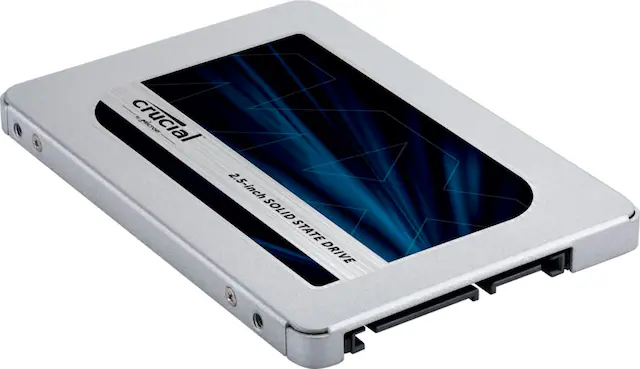 Front. Crucial - MX500 500GB Internal SSD SATA - Gray.