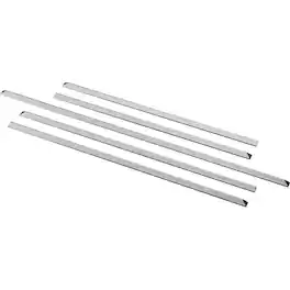 GE - 30" Slide-in Range Filler Kit - Stainless Steel