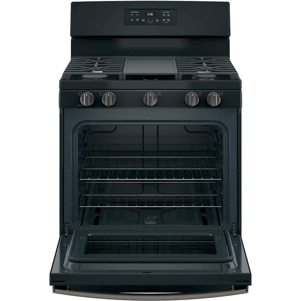 Alt View 12. GE - 5.0 Cu. Ft. Freestanding Gas Range.