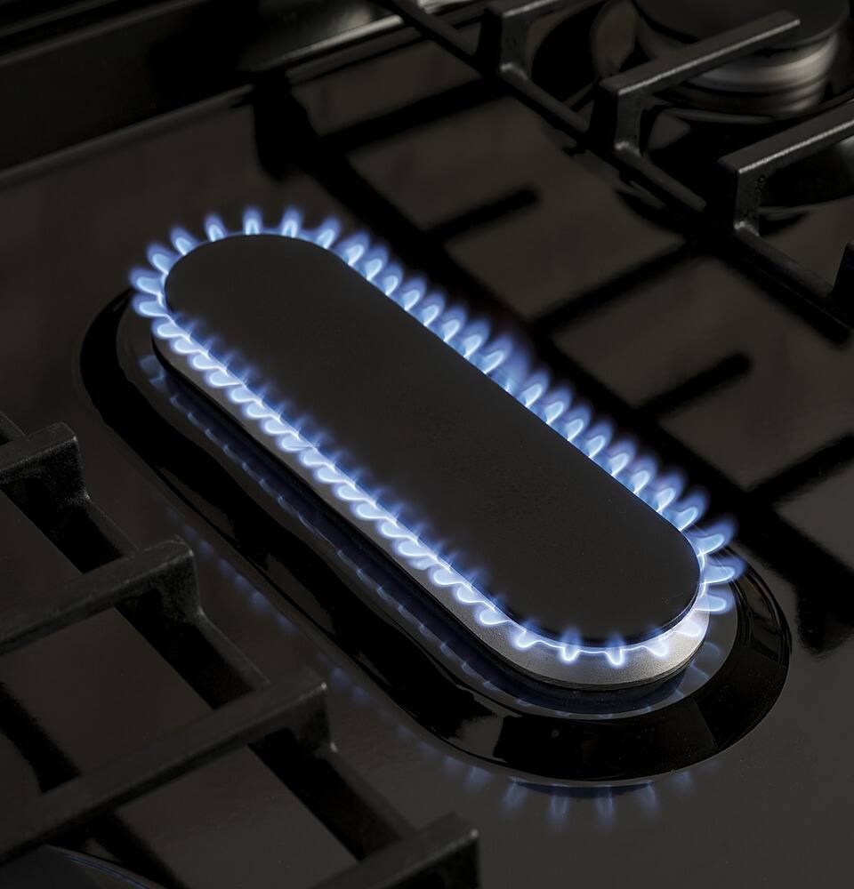 GE 5.3 Cu. Ft. SlideIn Gas Range Black Slate JGSS66FELDS Best Buy