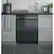 Alt View 14. GE - 24" Top Control Built-In Dishwasher with Stainless Steel Tub - Black.