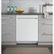 Alt View 14. GE - 24" Top Control Built-In Dishwasher with Stainless Steel Tub - White.