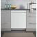 Alt View 14. GE - 24" Top Control Built-In Dishwasher with Stainless Steel Tub - White.