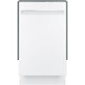 Alt View Zoom 11. GE Profile - 18" Top Control Built-In Dishwasher with Stainless Steel Tub - White.