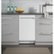 Alt View Zoom 14. GE Profile - 18" Top Control Built-In Dishwasher with Stainless Steel Tub - White.
