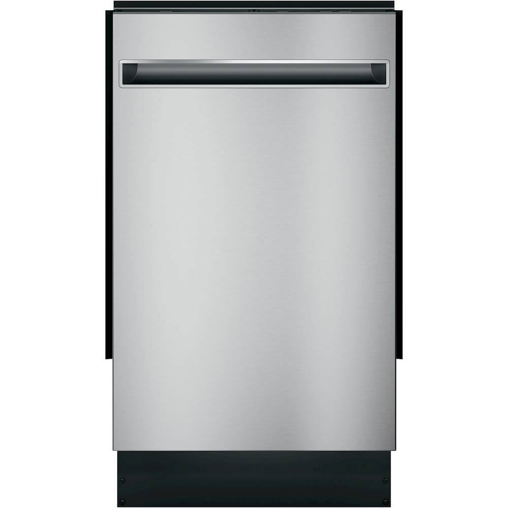 Alt View 11. GE Profile - 18" Top Control Built-In Dishwasher with Stainless Steel Tub - Stainless Steel.