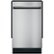 Alt View Zoom 11. GE Profile - 18" Top Control Built-In Dishwasher with Stainless Steel Tub - Stainless Steel.