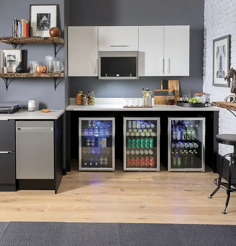 Alt View 17. Haier - 18" Front Control Built-In Dishwasher with Stainless Steel Tub - Stainless Steel.