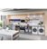 Alt View Zoom 19. Haier - 18" Front Control Built-In Dishwasher with Stainless Steel Tub - Stainless steel.