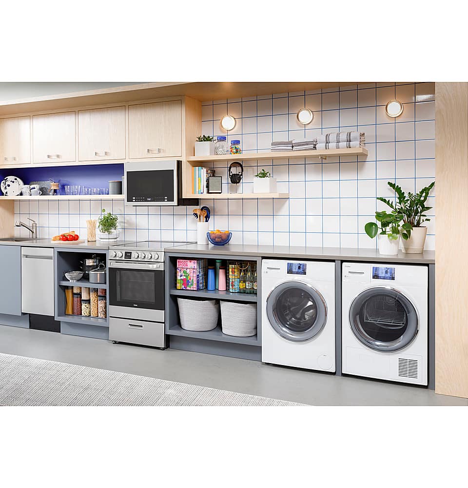 Alt View 20. Haier - 18" Front Control Built-In Dishwasher with Stainless Steel Tub - Stainless Steel.