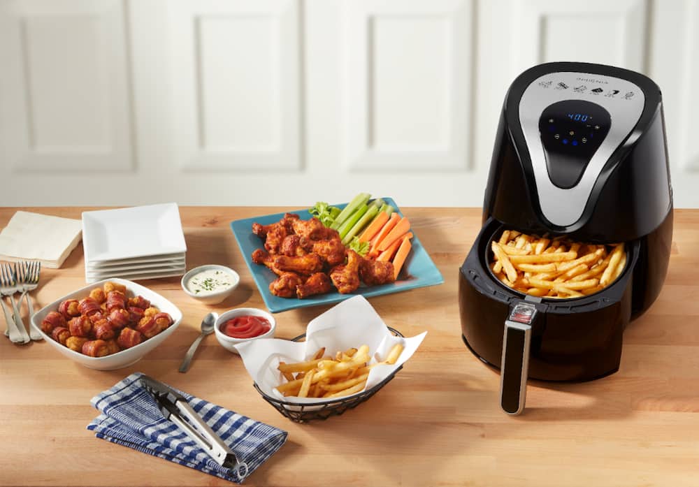 Zoom in on Alt View Zoom 17. Insignia™ - 3.4qt Digital Air Fryer - Black.