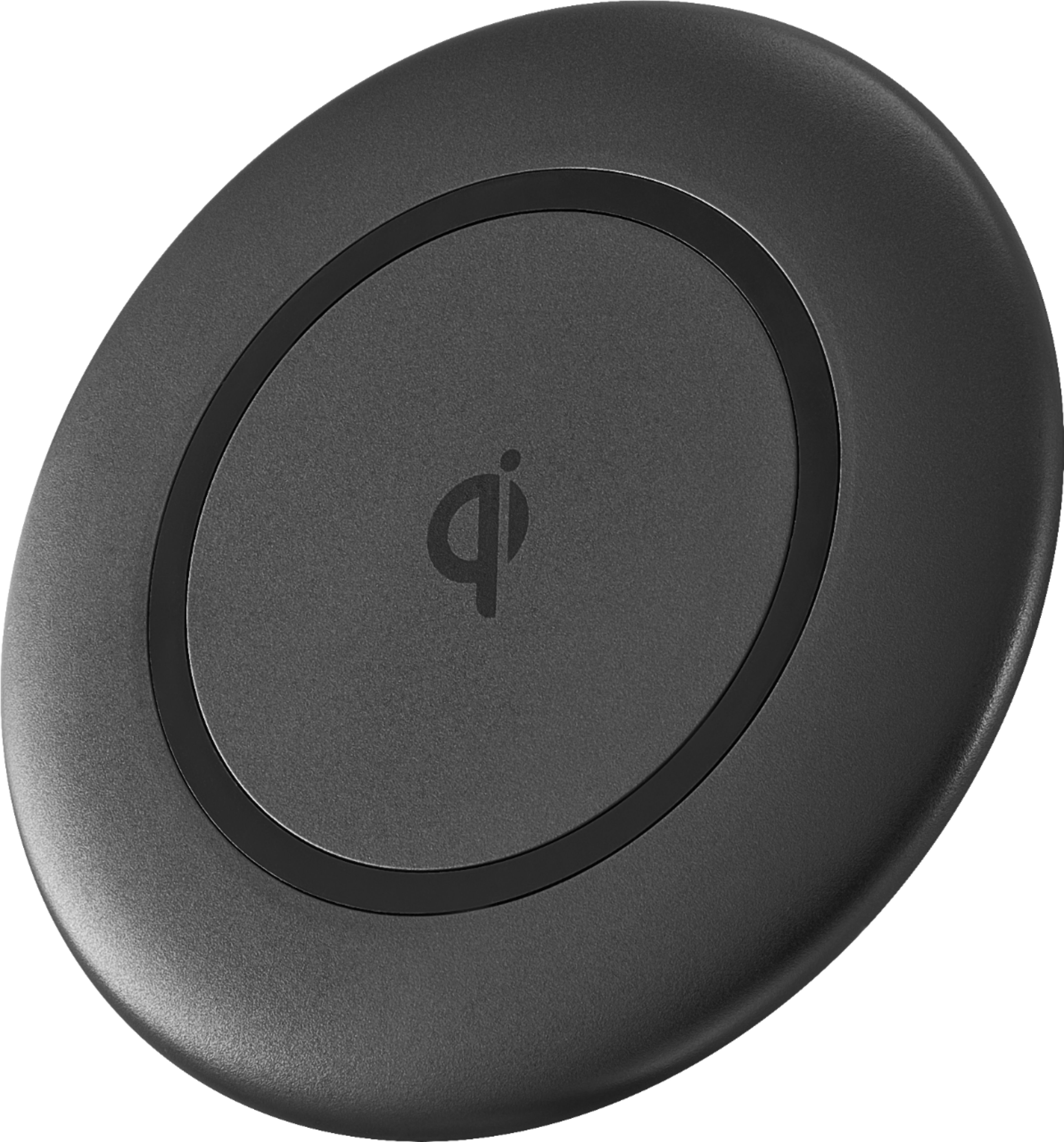 Insignia™ - 10W Qi Certified Wireless Charging Pad for iPhone/Android - Black