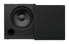Front. Sonance - i12 IMPACT SUBWOOFER - Impact 12" 400W Powered Wireless Subwoofer (Each) - Black.