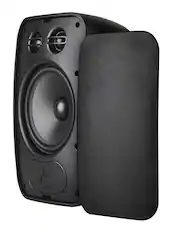 Front. Sonance - MARINER 64 SST SINGLE SPEAKER - Mariner Series 6-1/2" 2-Way Single Stereo Outdoor Surface Mount Speaker (Each) - Black.