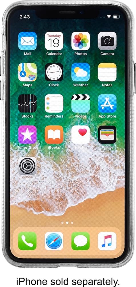 dynex - ultrathin case for apple iphone x and xs - clear dynex - ultrathin case for apple iphone x and xs - clear