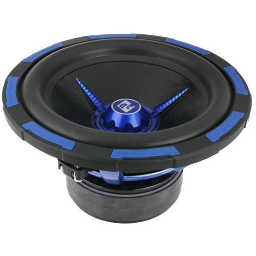 Power Acoustik - 12 Dual-Voice-Coil 2-Ohm Subwoofer - Blue/black was $169.99 now $120.99 (29.0% off)