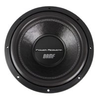 Power Acoustik - BAMF Series 12" Dual-Voice-Coil 4-Ohm Subwoofer - Black - Front_Zoom