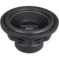 Power Acoustik - BAMF Series 12" Dual-Voice-Coil 2-Ohm Subwoofer - Black - Front_Zoom