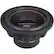 Front. Power Acoustik - BAMF Series 12" Dual-Voice-Coil 2-Ohm Subwoofer - Black.
