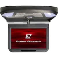 Power Acoustik - 10.2" Widescreen Overhead LCD Monitor with DVD Player - Gray/Black/Beige - Front_Zoom