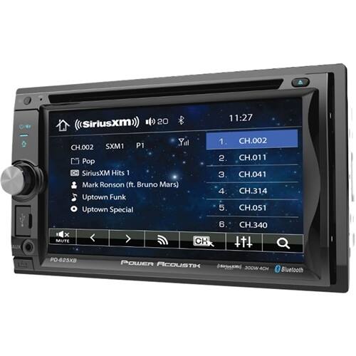 Best Buy Power Acoustik 6.2" Builtin Bluetooth InDash CD/DVD/DM