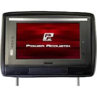Power Acoustik - 9" Universal Replacement Headrest LCD Monitor - Black - Front_Zoom