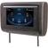 Left. Power Acoustik - 9" Universal Replacement Headrest LCD Monitor with DVD Player - Black.