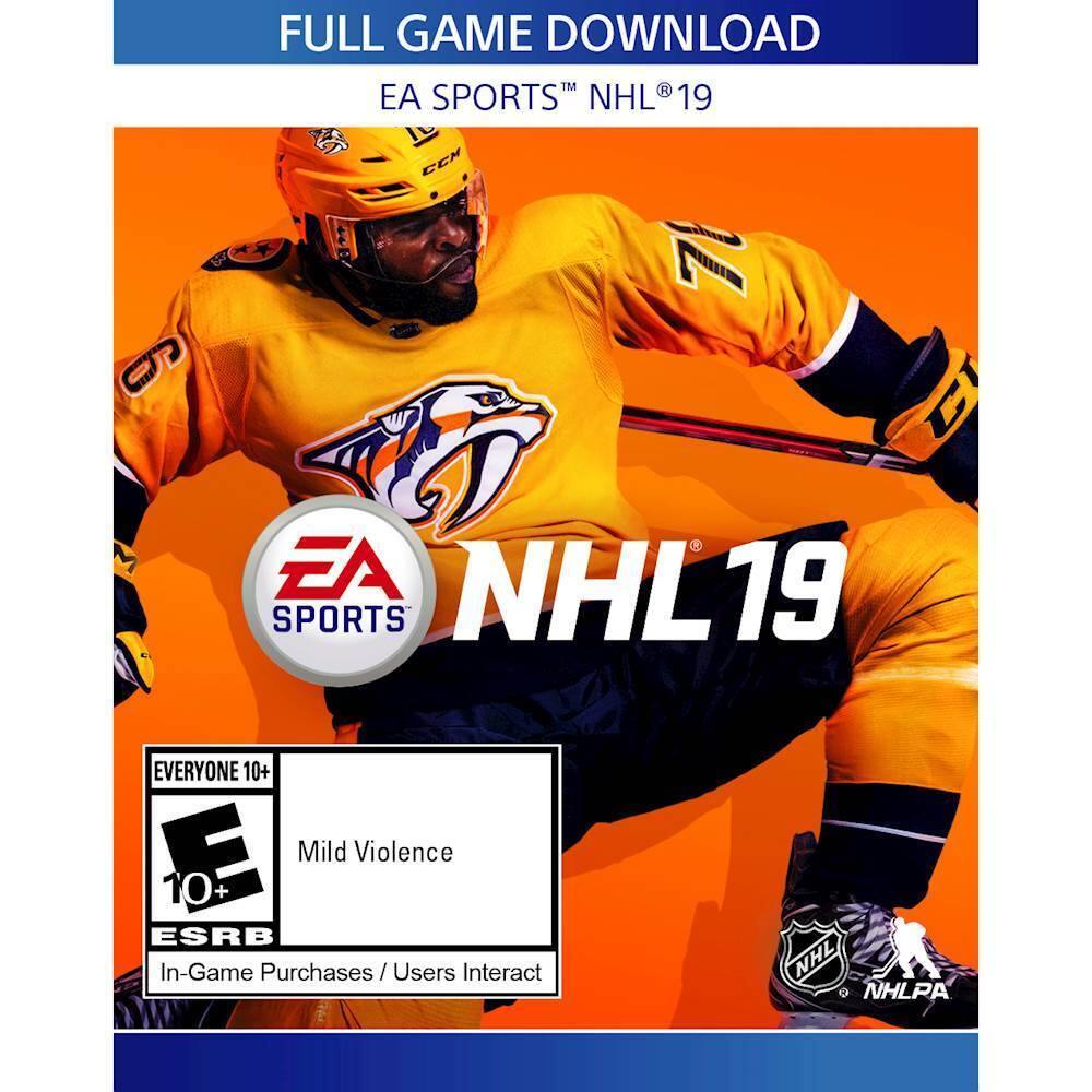 NHL 19 Standard Edition PlayStation 4 [Digital] DIGITAL ITEM - Best Buy