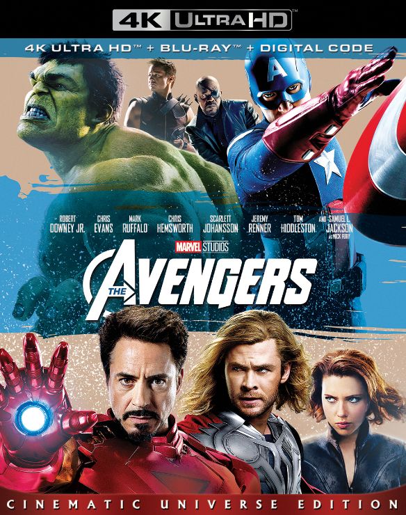 Marvel's The Avengers [Includes Digital Copy] [4K Ultra HD Blu-ray/Blu-ray]  [2012] - Best Buy