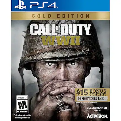 Front. Activision - Call of Duty: WWII. - M (Mature 17+)