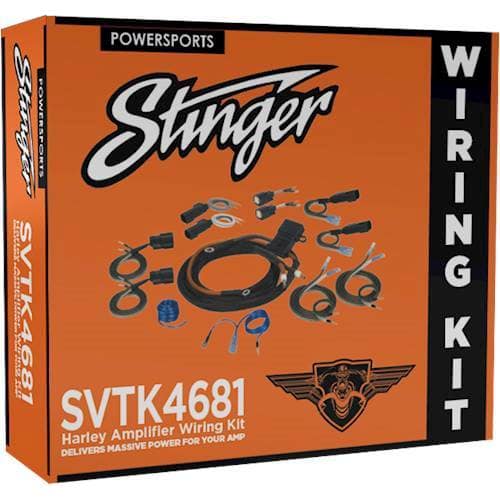 Best Buy Stinger 2/4 Channel Universal Amplifier Installation Kit for