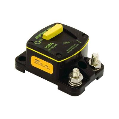 Stinger - Marine 100-Amp Circuit Breaker - Black