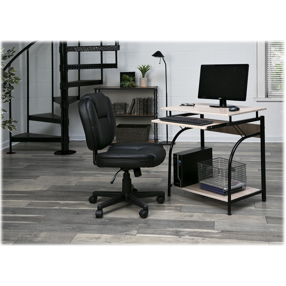 OneSpace Computer Desk Light Oak 50-LD01LO - Best Buy
