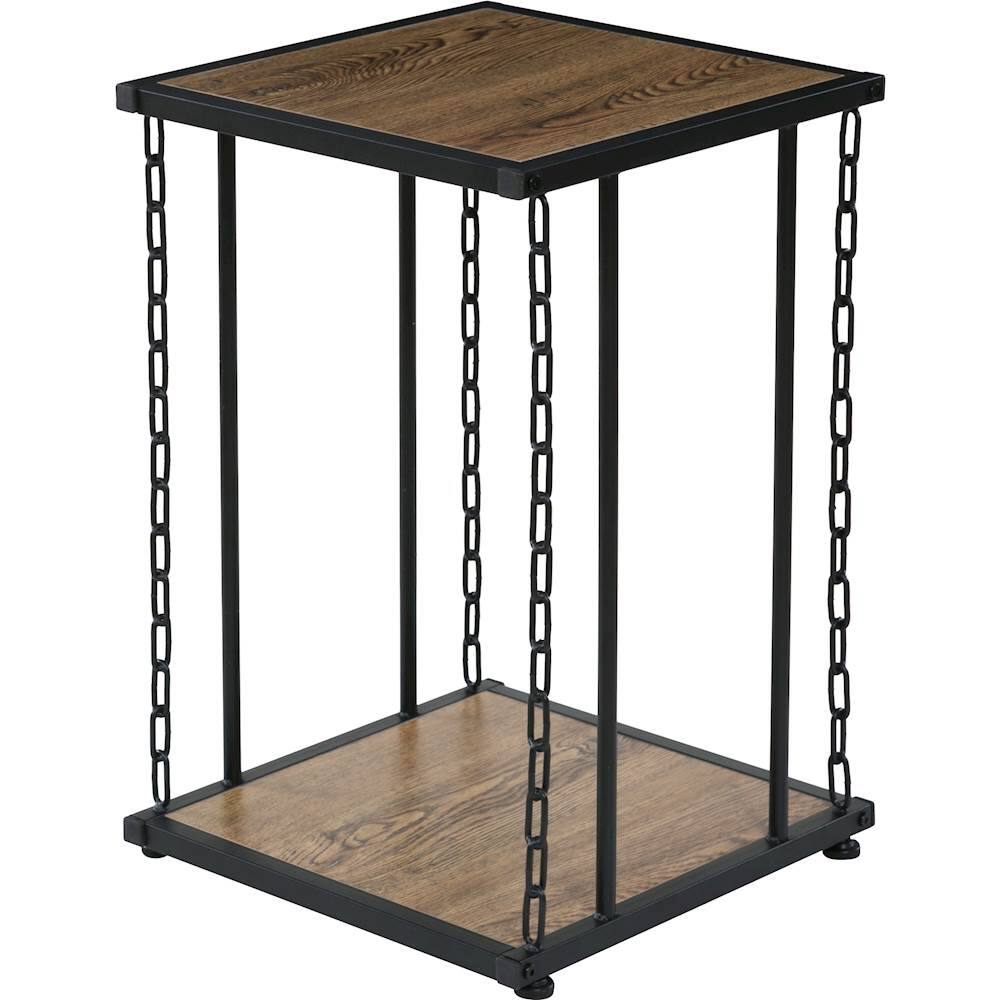 Left View: OneSpace - Folsom Ridge End Table - Brown