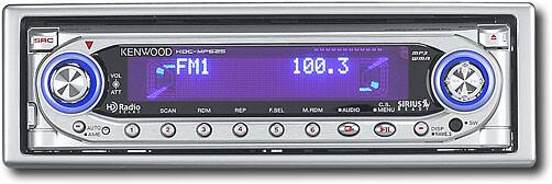 Front Standard. Kenwood - Sirius/HD Radio-Ready with MOSFET 50W x 4/MP3 WMA CD Playback.