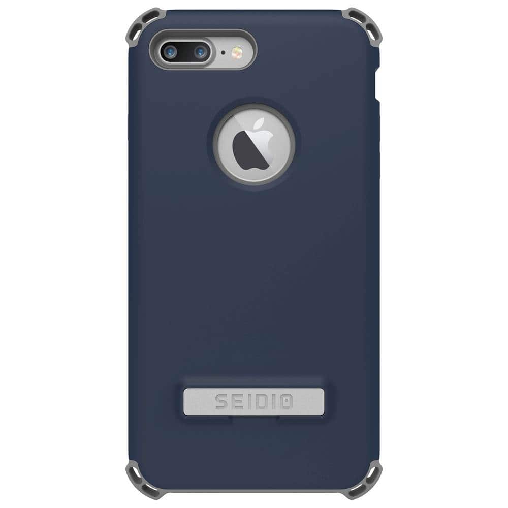 Best Buy Seidio Dilex Case For Apple Iphone 7 Plus And 8 Plus Midnight Blue Gray 63 3912 05 Xp