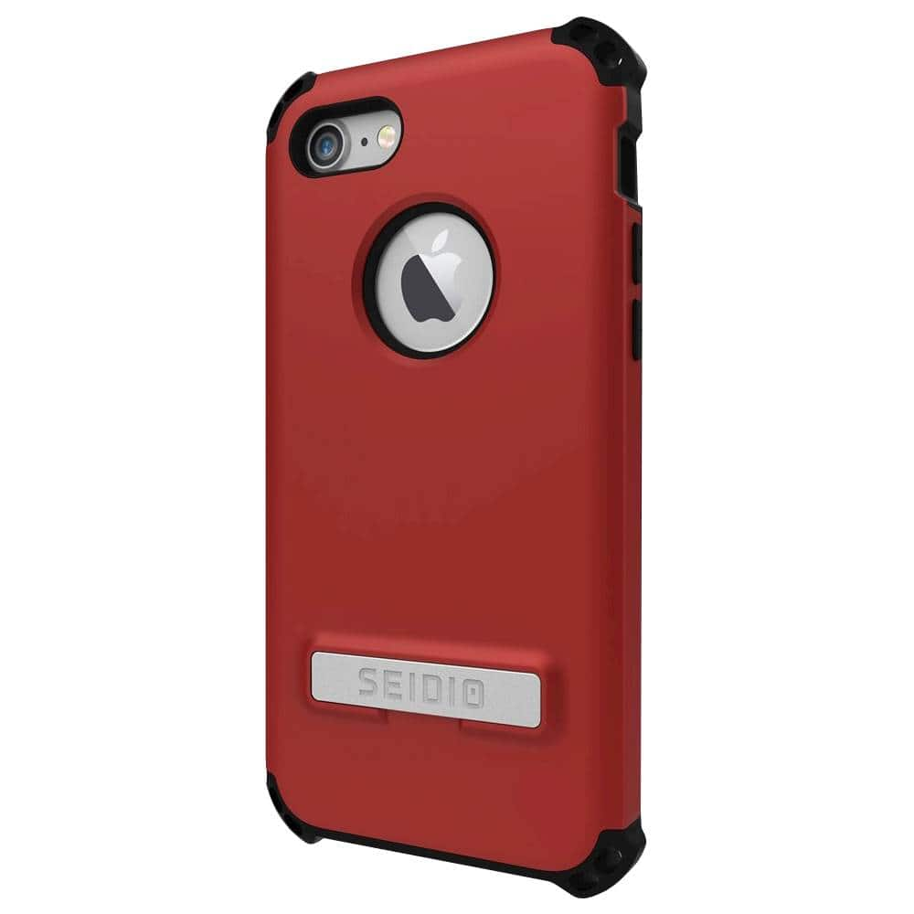 Best Buy: Seidio DILEX Combo Case for Apple® iPhone® 7 and 8 Dark Red ...