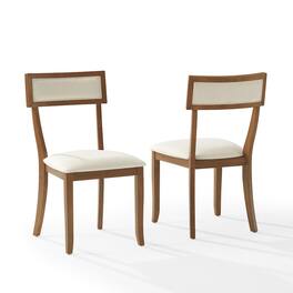 Crosley Furniture - Alessia 2-Piece Dining Chair Set In - Brown