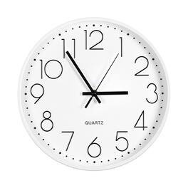 Oumilen - 12" Modern Wall Clock - White