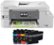 Front Zoom. Brother - INKvestment Tank MFC-J995DW XL Wireless All-In-One Inkjet Printer - White.