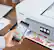 Alt View 16. Brother - INKvestment Tank MFC-J995DW XL Wireless All-In-One Inkjet Printer - White.